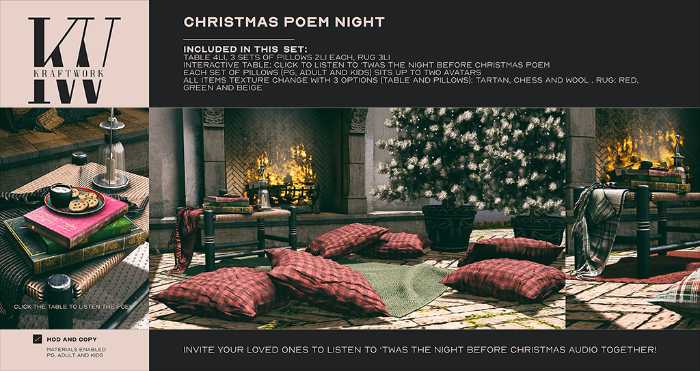 Kraftwork – Christmas Poem Night