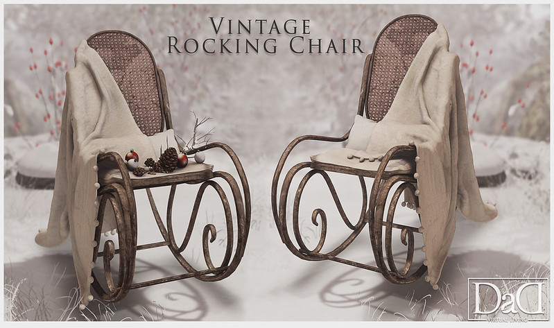 DaD Virtual Living – Vintage Rocking Chair