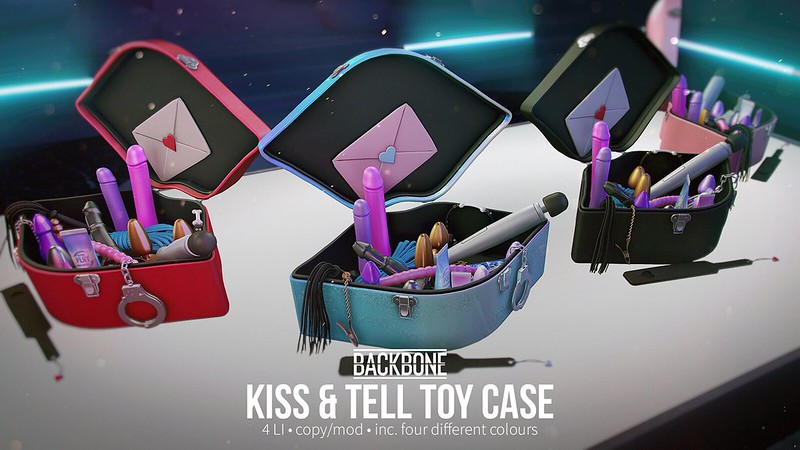 BackBone – Kiss & Tell Toy Case