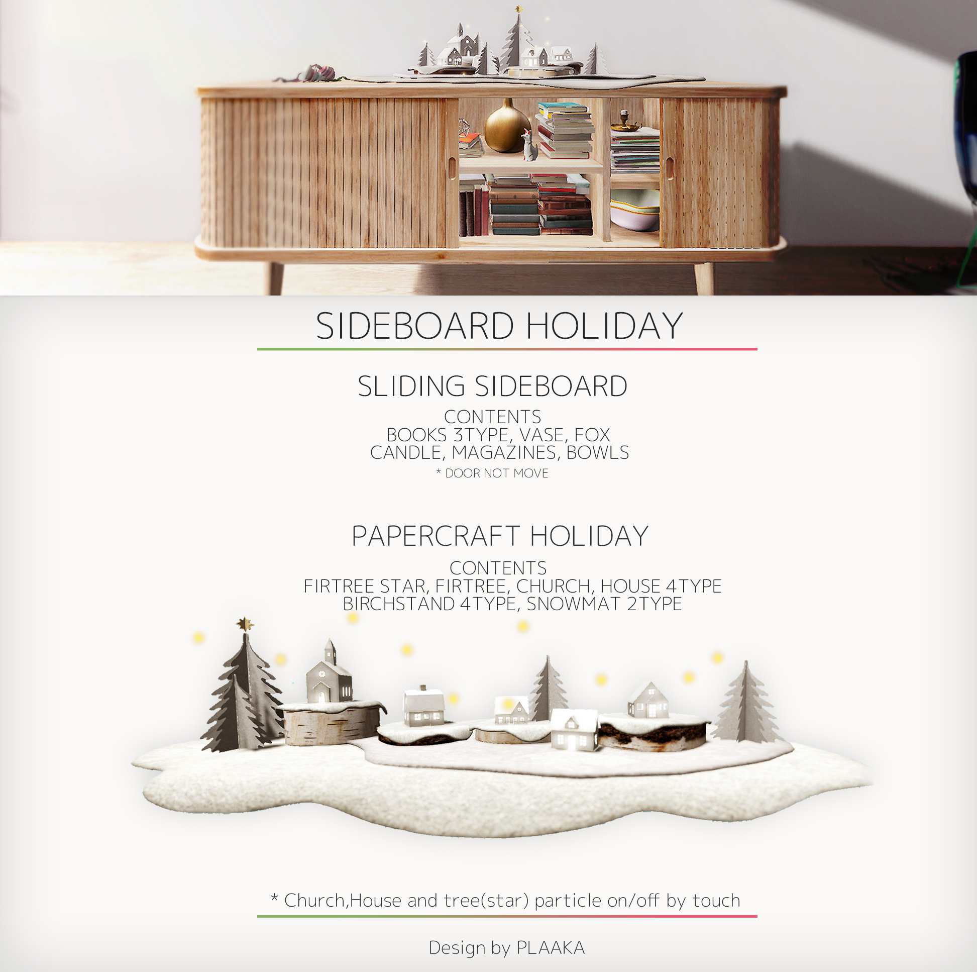 PLAAKA – Sideboard Holiday