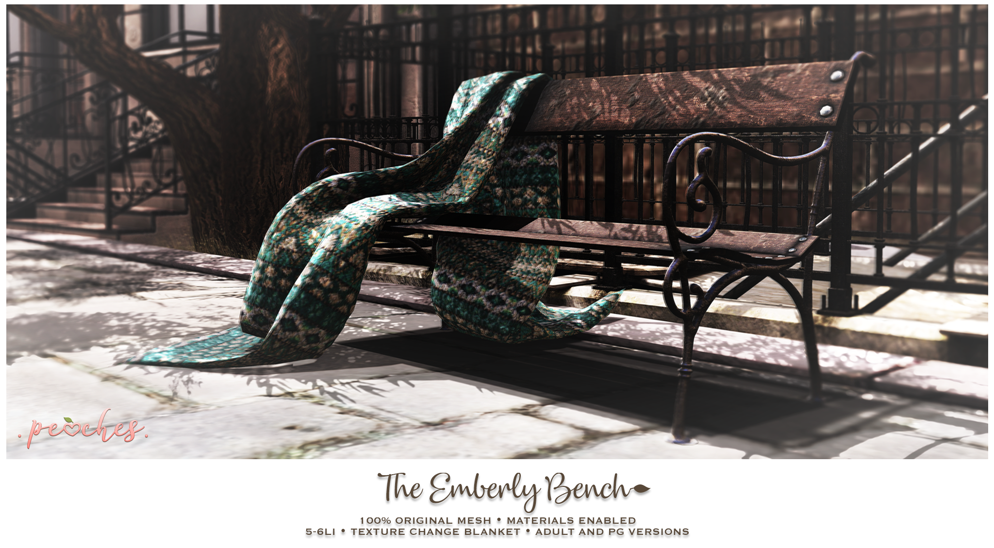 Peaches – Emberly Bench