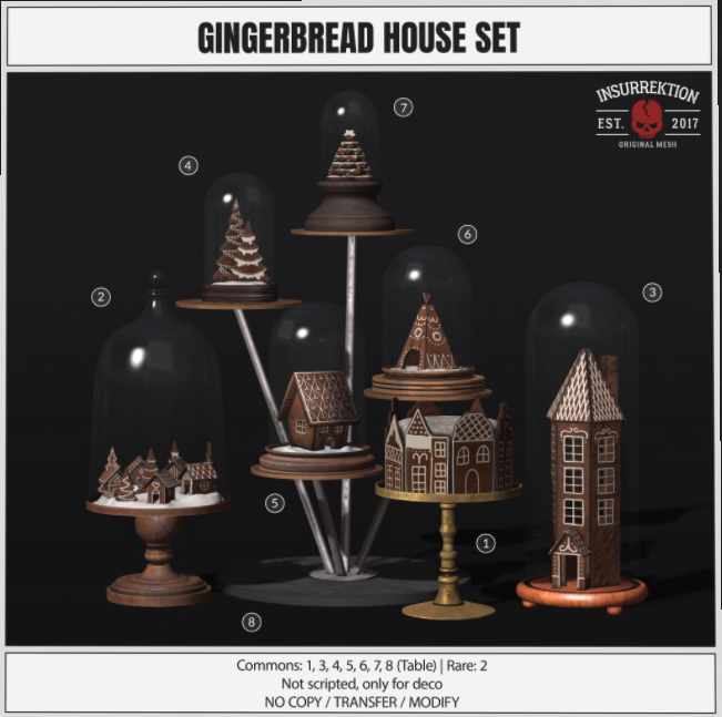 Insurrektion – Gingerbread House Set