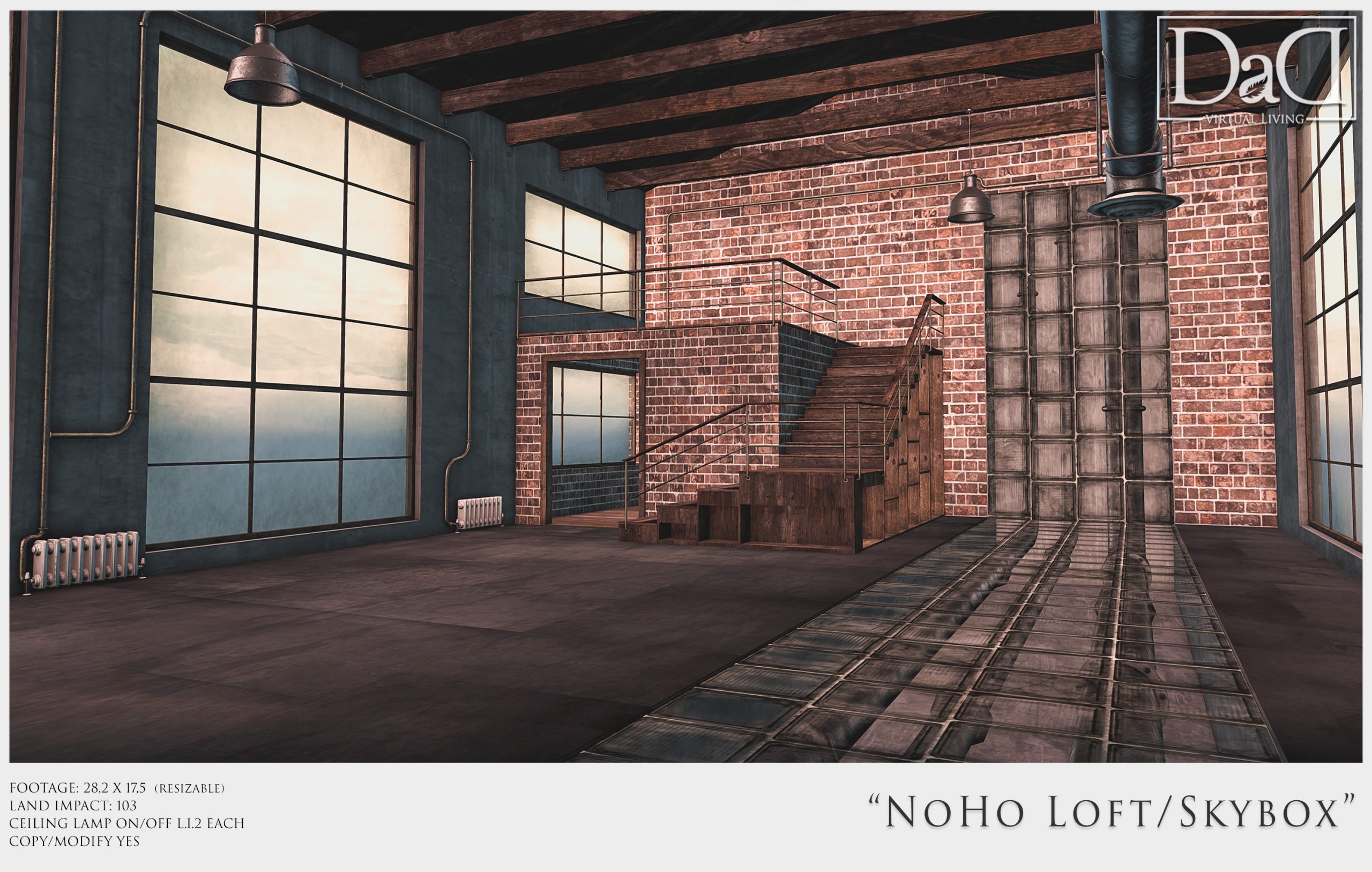 DaD Virtual Living – NoHo Loft/Skybox