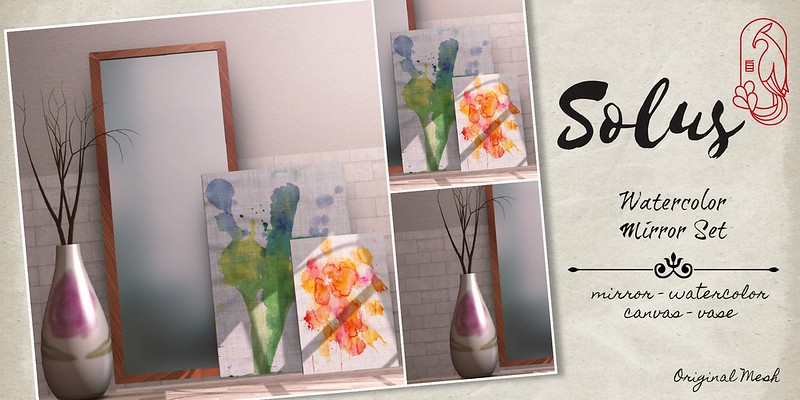 Solus – Watercolor Mirror Set