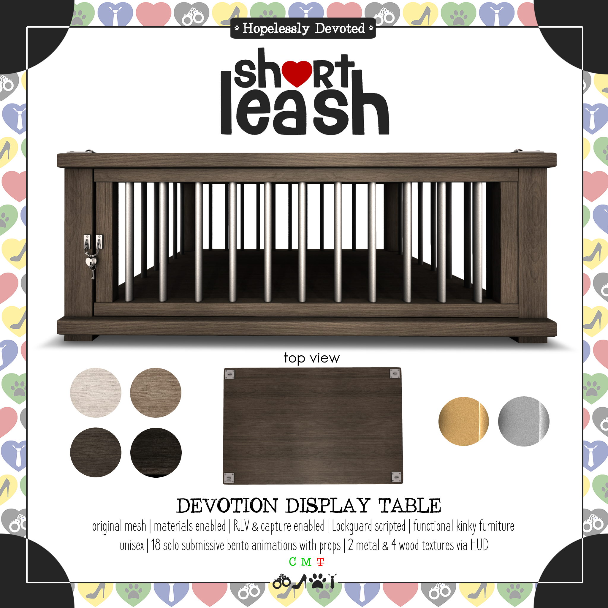 Short Leash – Devotion Display Table