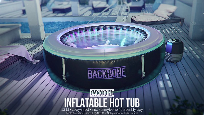 BackBone – Inflatable Hot Tub