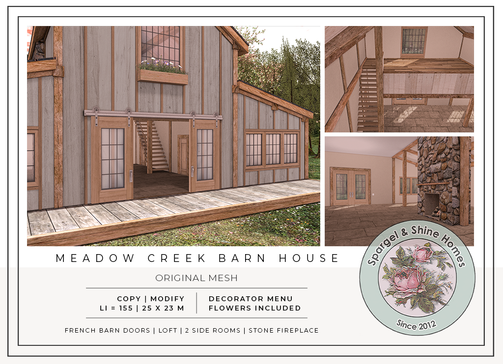 Spargel & Shine Homes – Meadow Creek Barn House