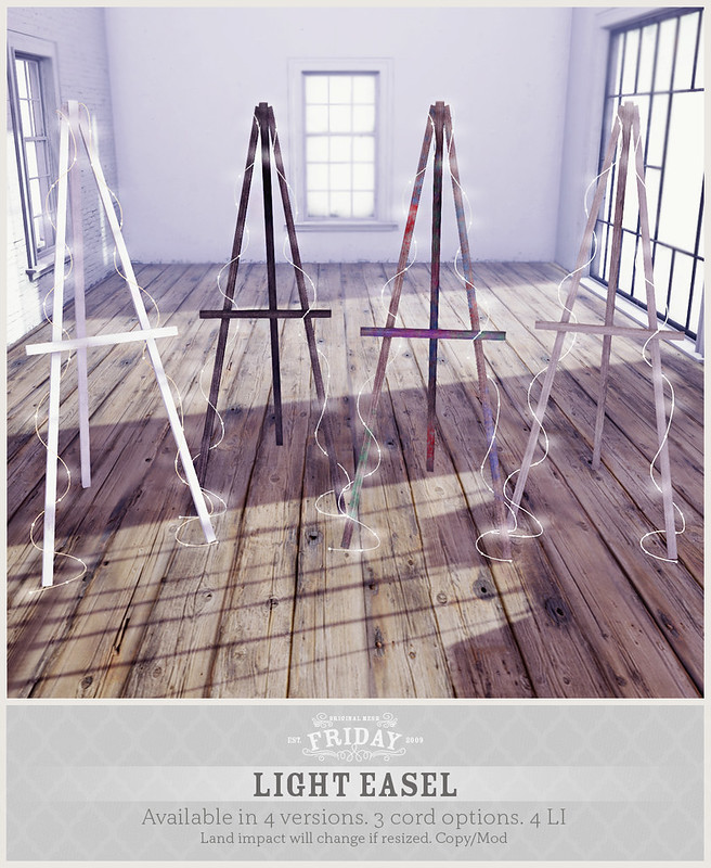 Fri.Day –  Light Easel