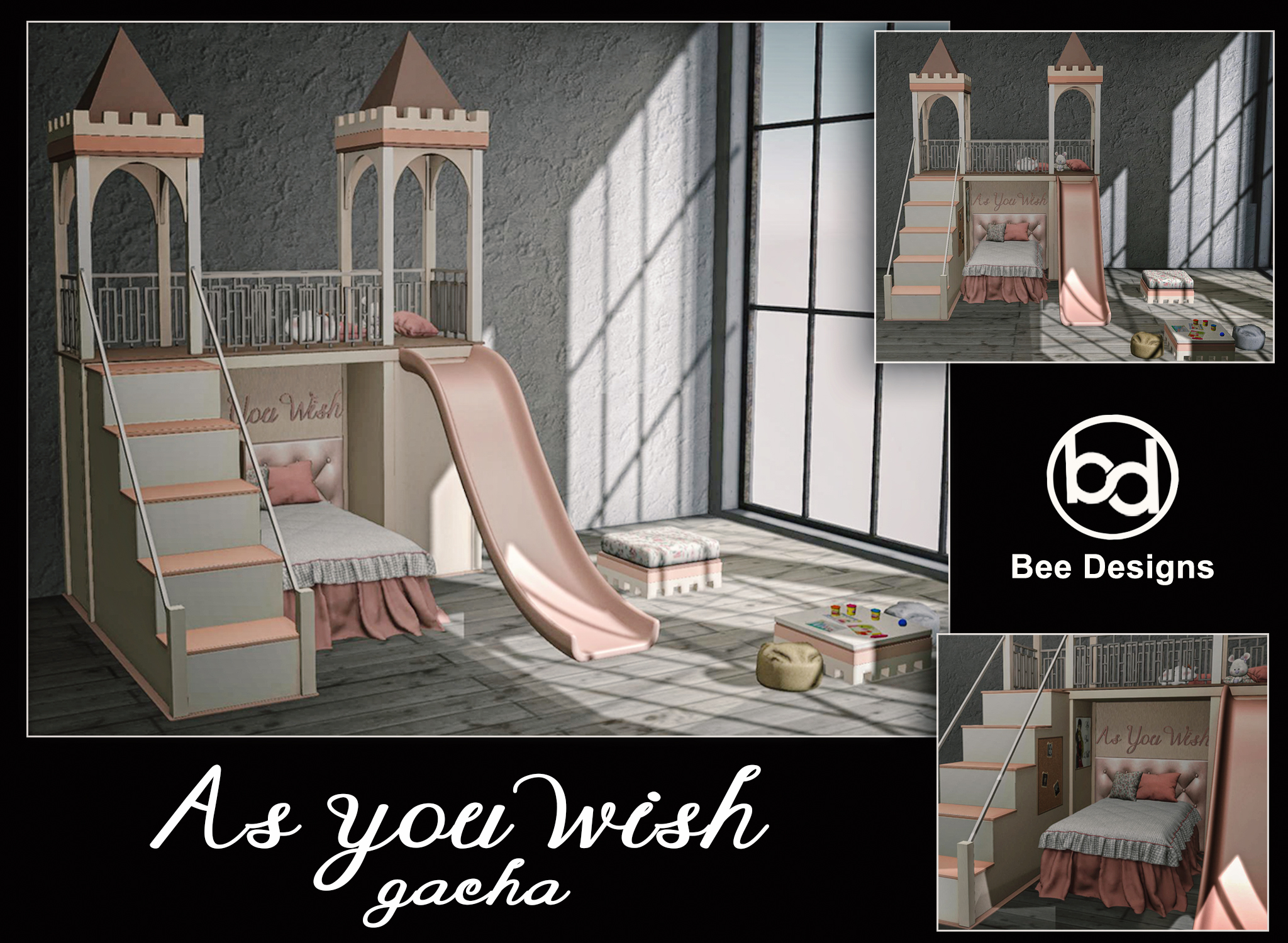 Bee Designs – As You Wish Gacha