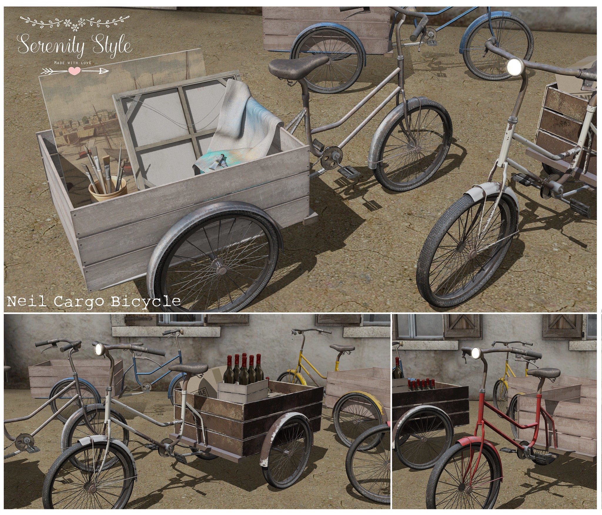 Serenity Style – Neil Cargo Bicycle Gacha