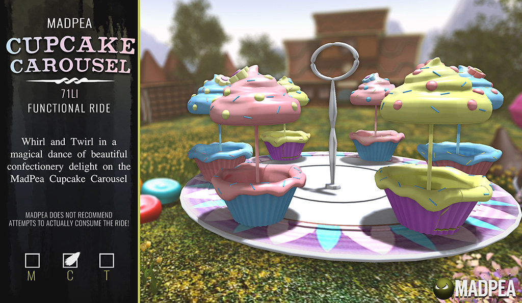 MadPea – Cupcake Carousel