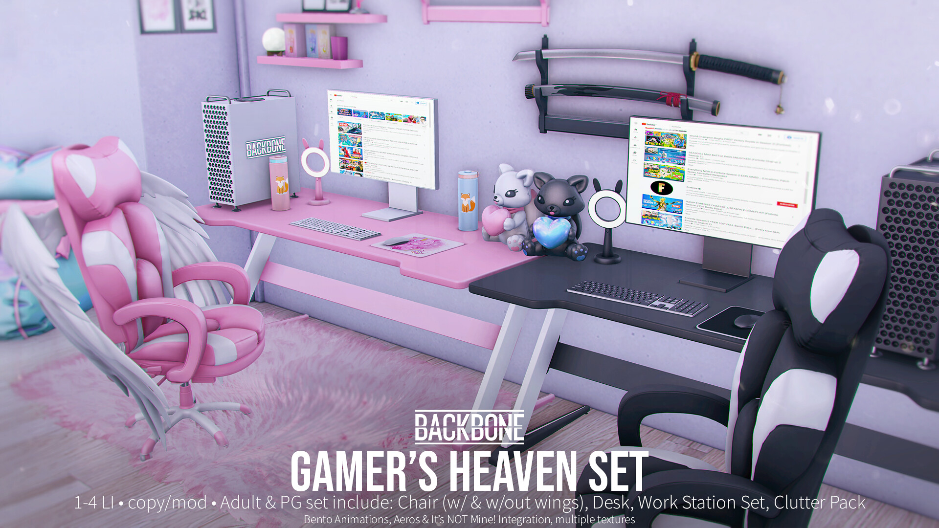 BackBone – Gamer’s Heaven Set