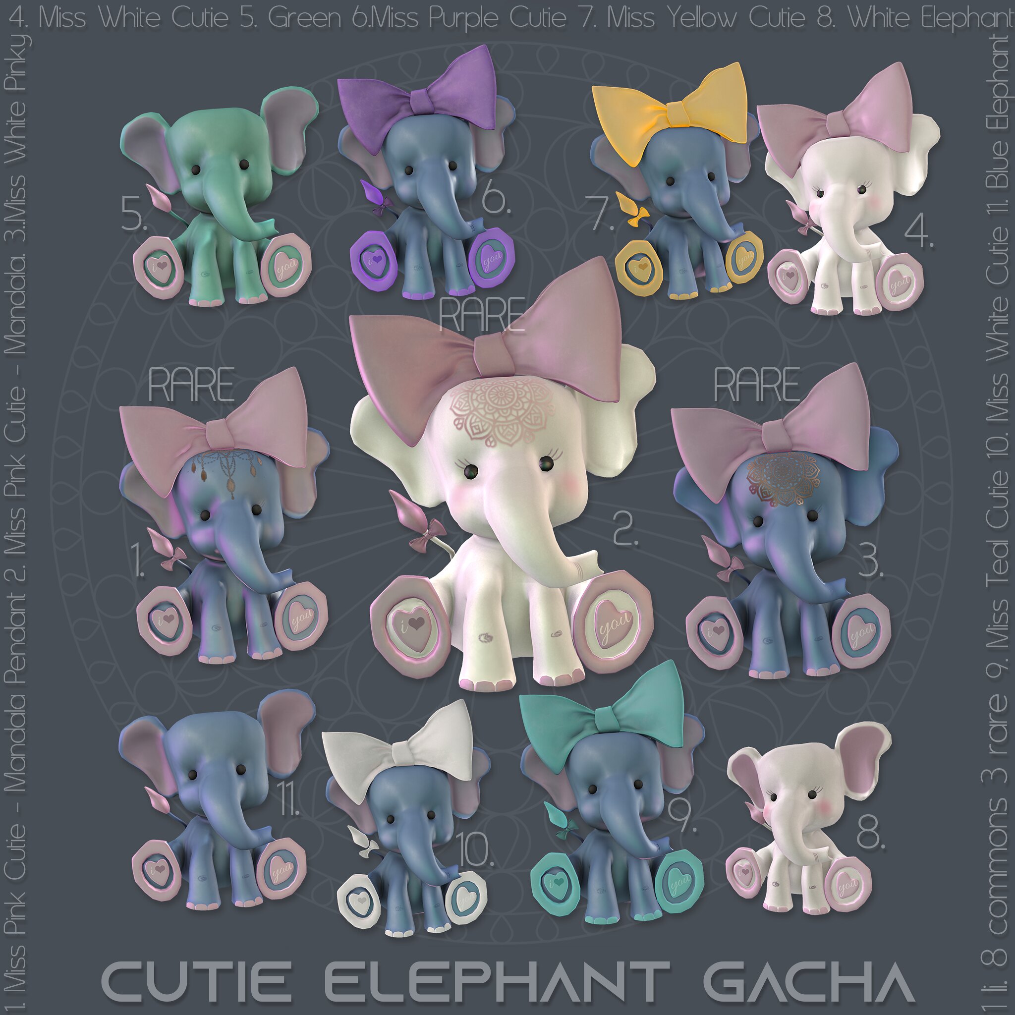 Pure Poison – Cutie Elephant Gacha