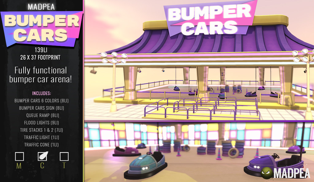 MadPea Productions – MadPea Bumper Cars