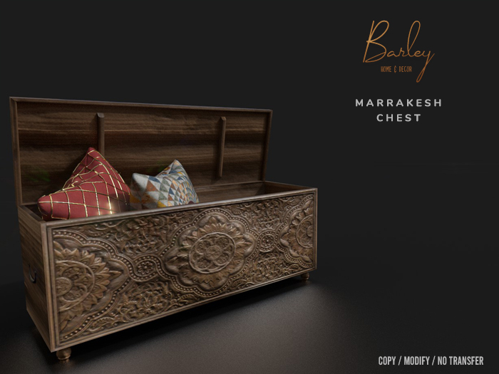 Barley Home & Decor – Marrakesh Chest