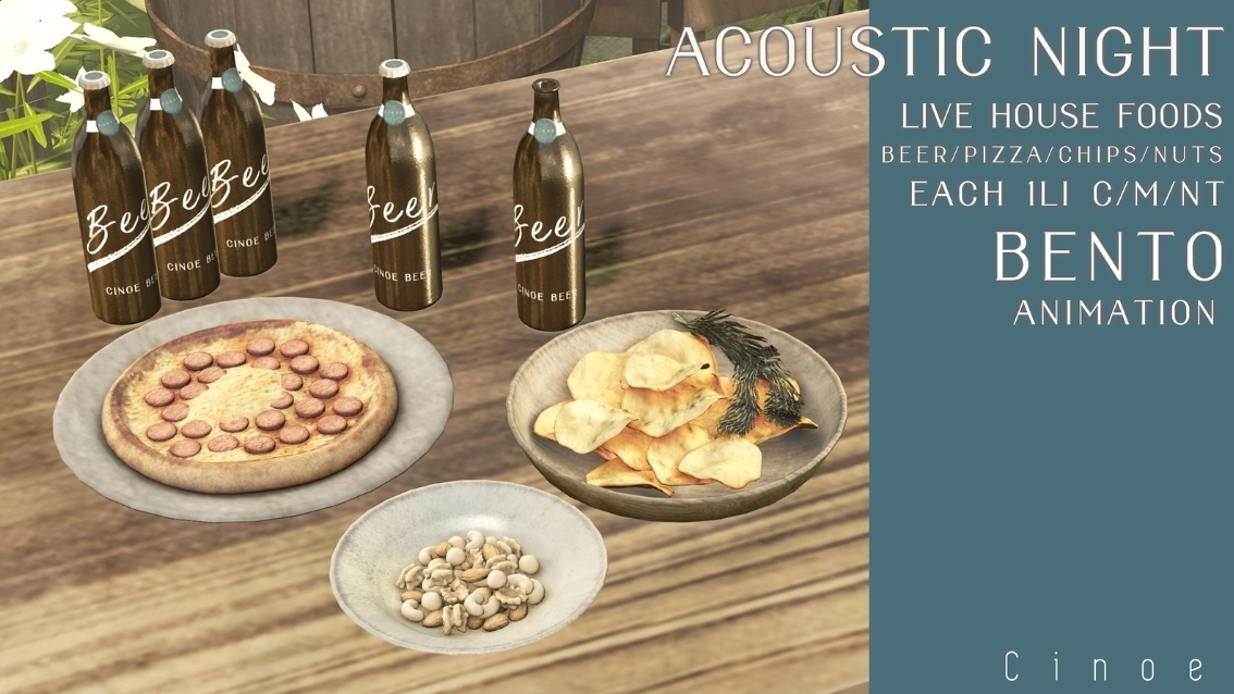 [Cinoe] – Acoustic Night Live House Foods