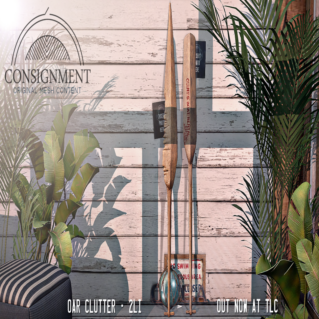 Consignment – Oar Clutter