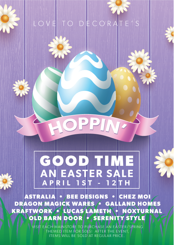 Press Release: LTD’s Hoppin’ Good Time Sale!