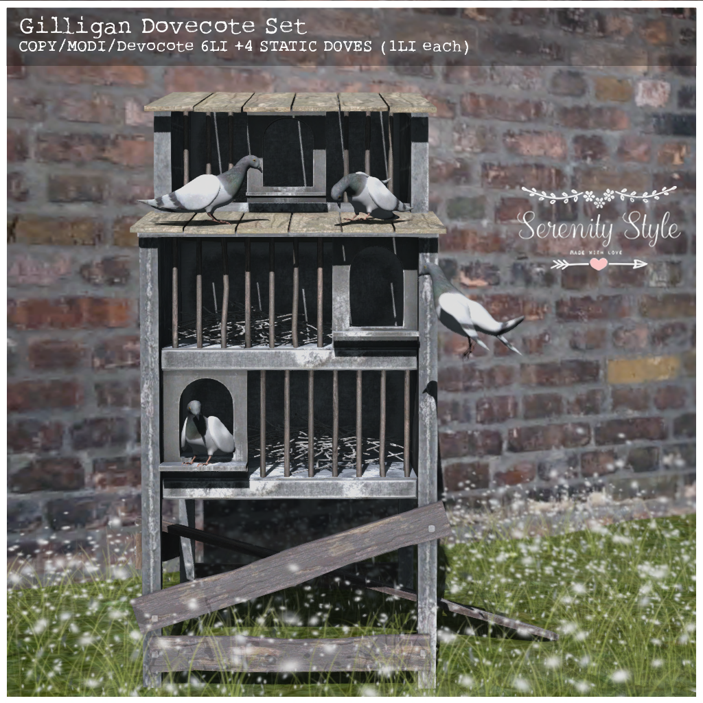 Serenity Style – Gilligan Dovecote