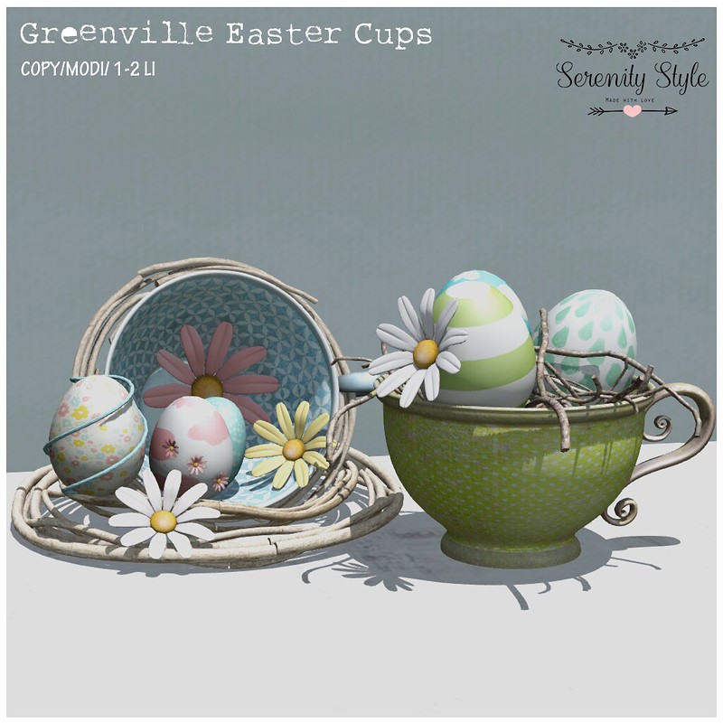 Serenity Style – Greenville Easter Cups