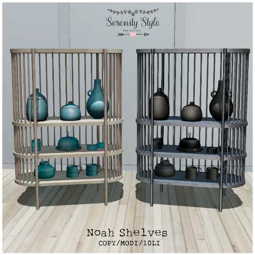 Serenity Style – Noah Shelves