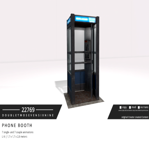 22769 – Phone Booth