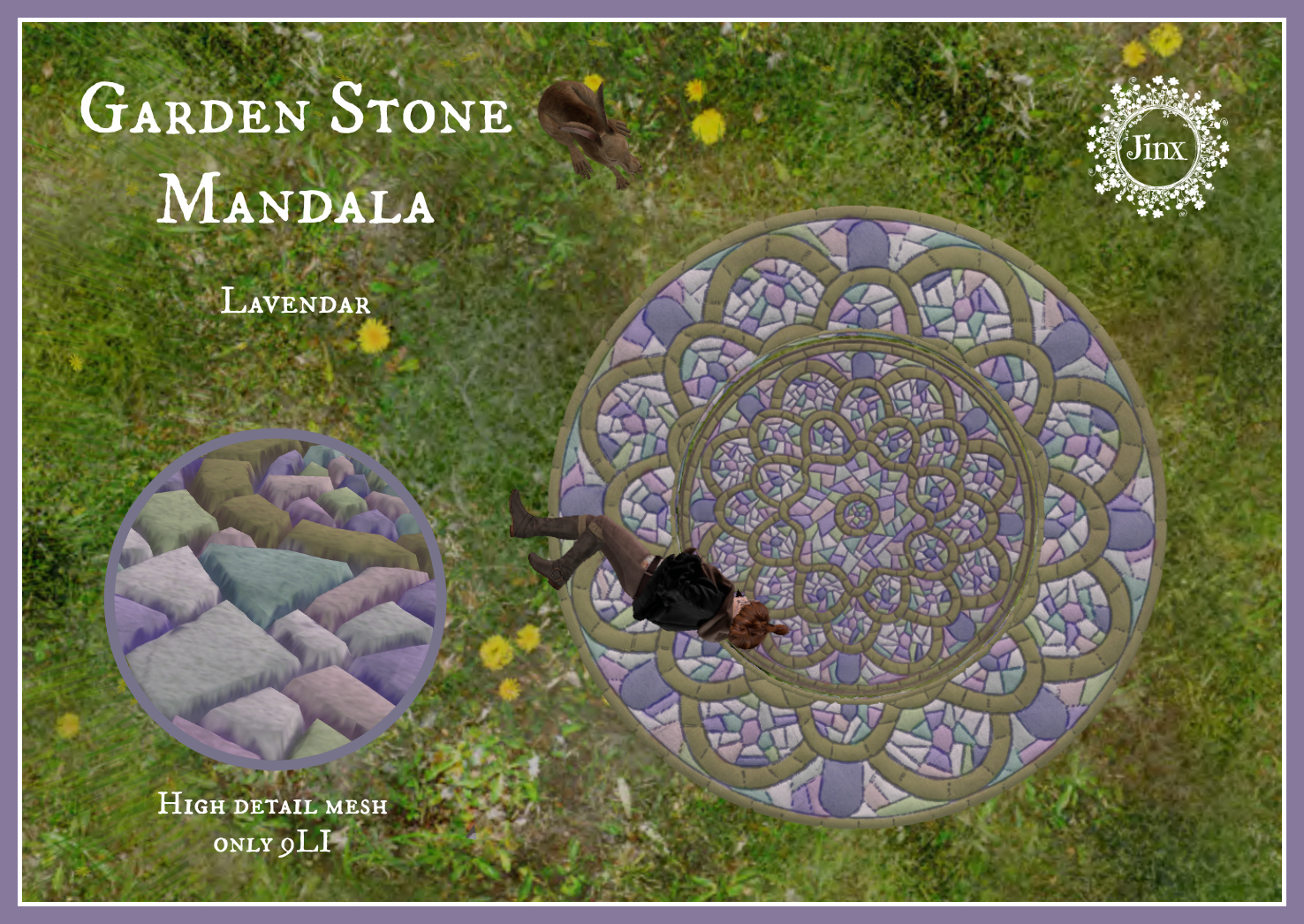 Jinx – Garden Stone Mandala
