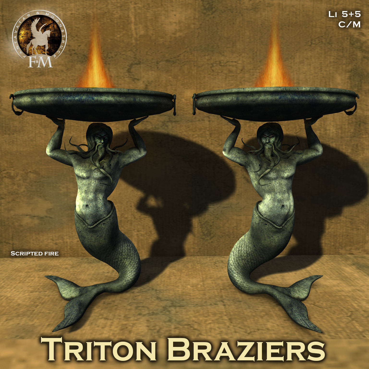 Fantavatar & Moonstruck – Triton Braziers
