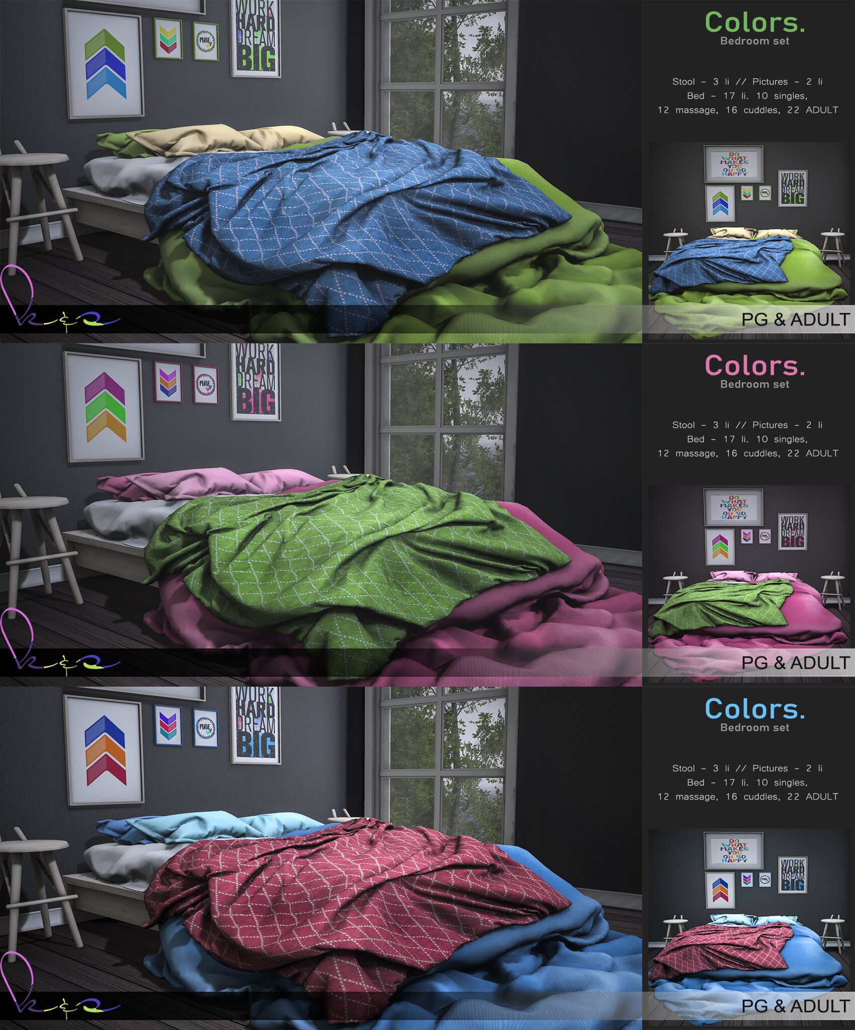 K&S – Color Bedroom