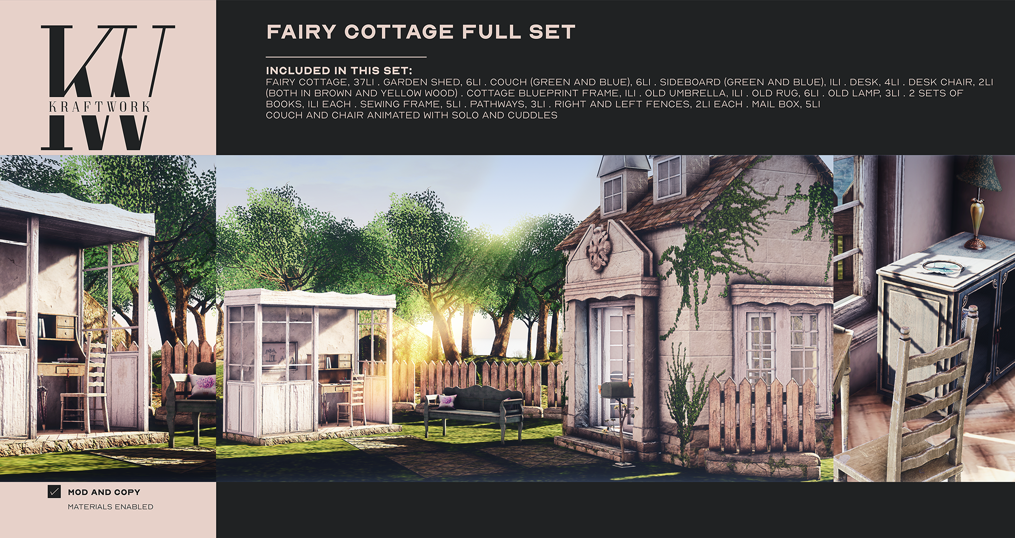 KraftWork – Fairy Cottage