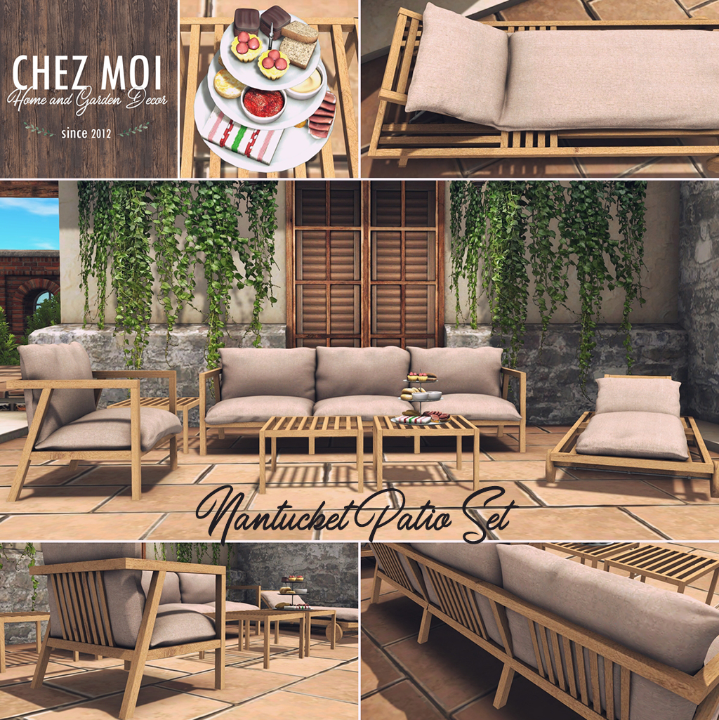 Chez Moi – Nantucket Patio Set