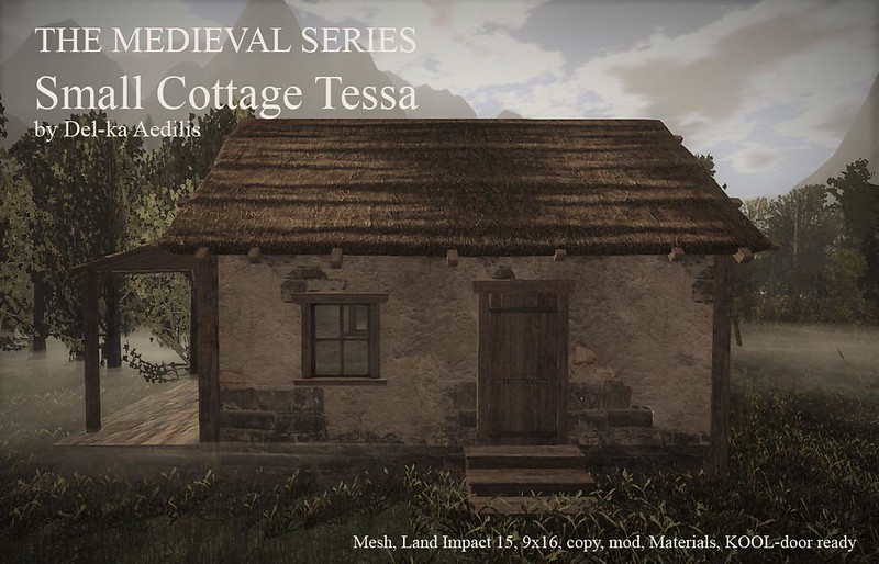 Del-ka Aedilis – The Medieval Series – Small Cottage Tessa