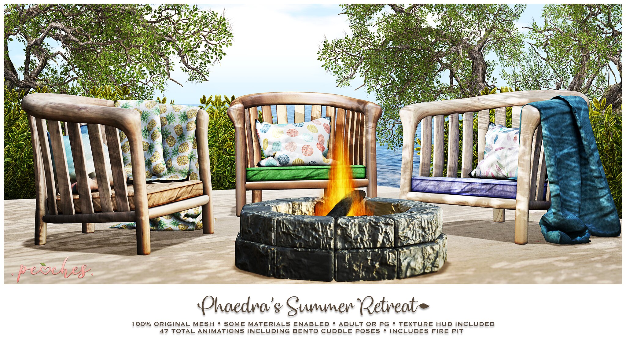 Peaches – Phaedra’s Summer Retreat