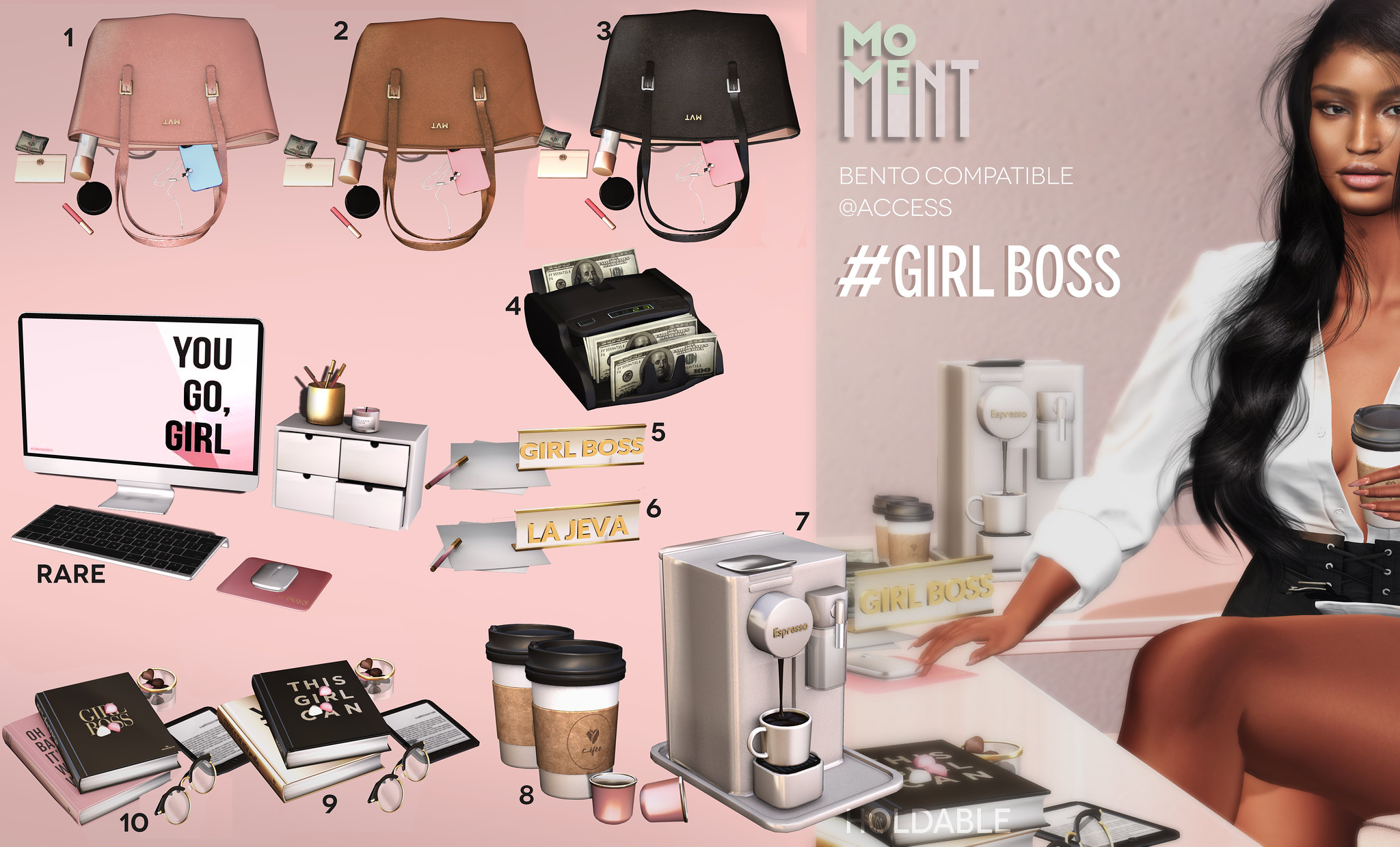 MOVEMENT – #Girl Boss Set