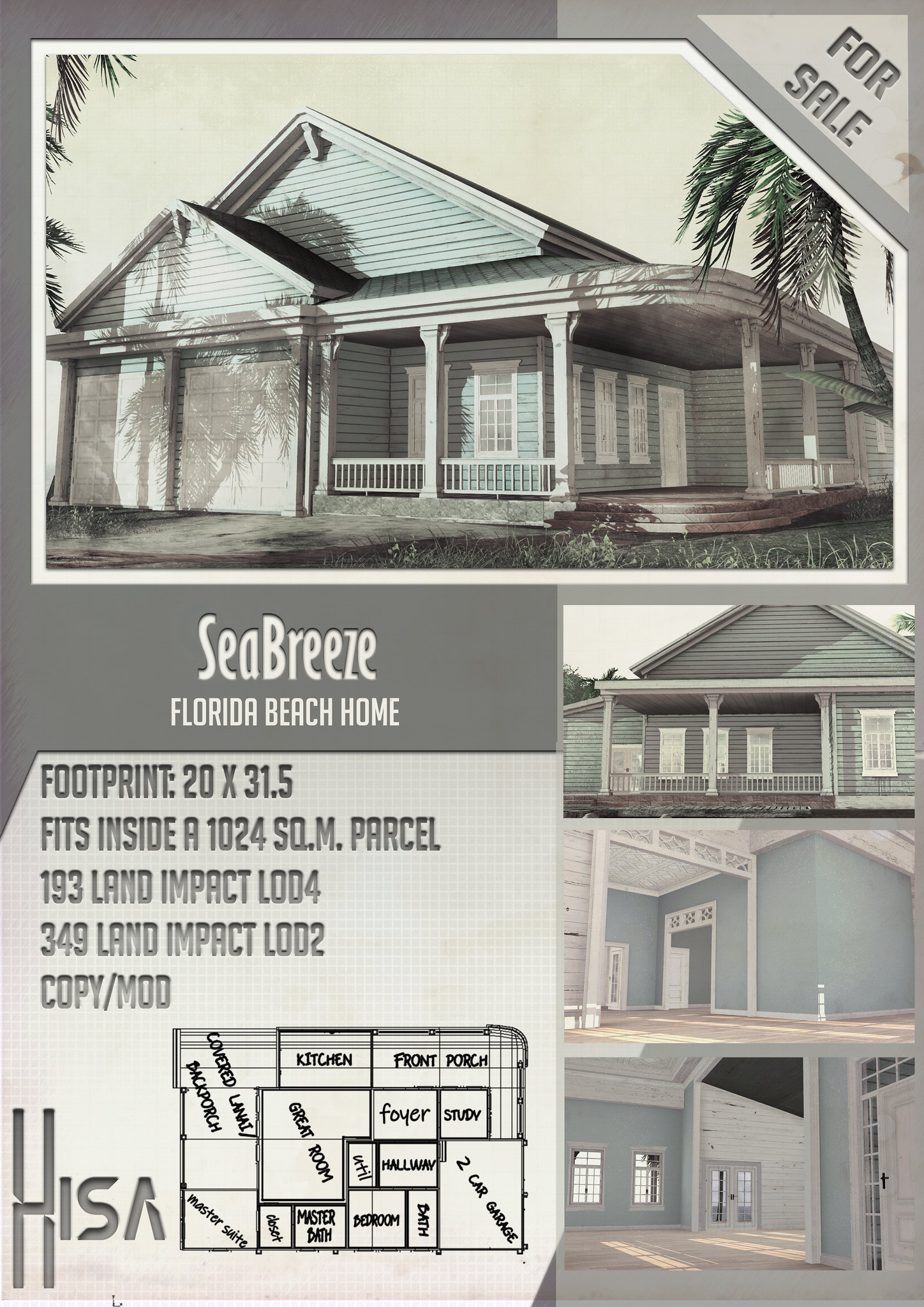 HISA – SeaBreeze Florida Beach Home