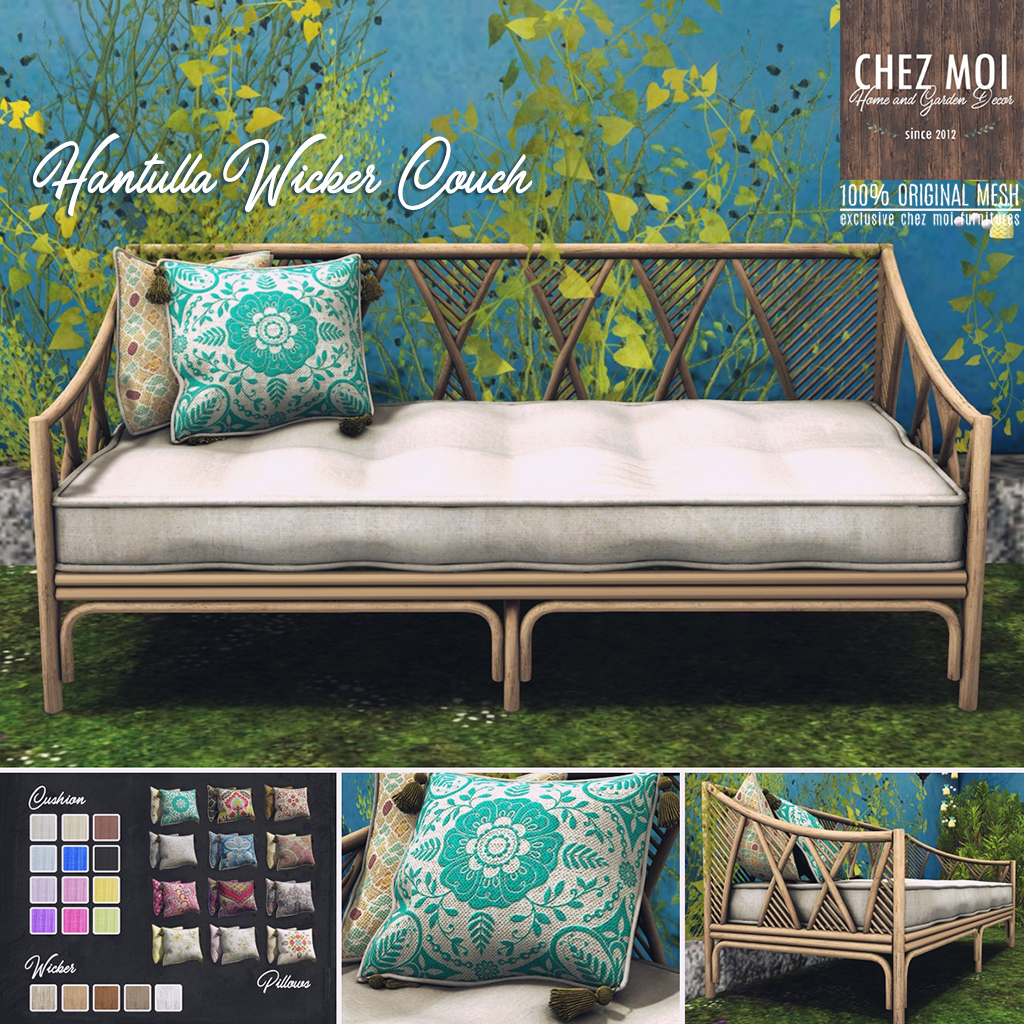 Chez Moi – Hanttula Wicker Couch