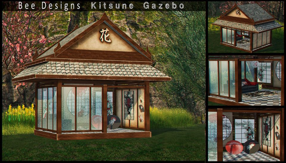Bee Designs – Kitsune Gazebo Gacha