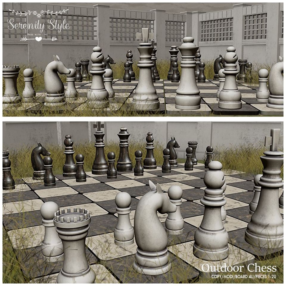 Serenity Style – Outdoor Chess