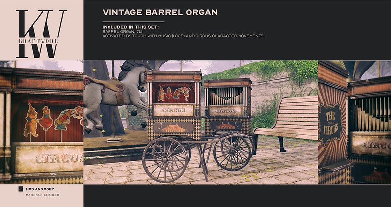 Kraftwork – Vintage Barrel Organ
