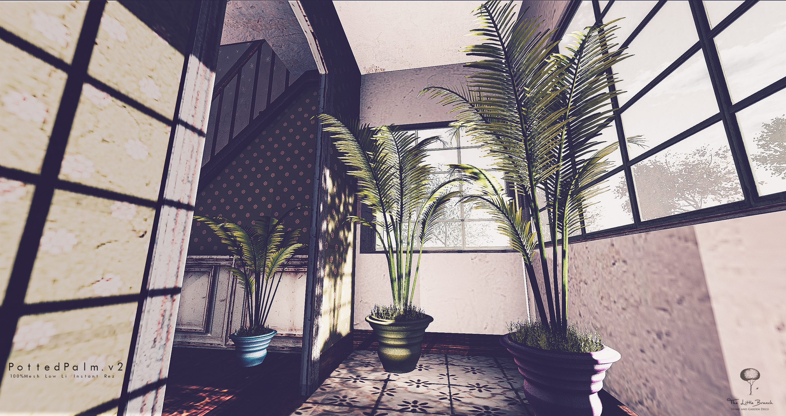 The Little Branch – Potted Palm V2