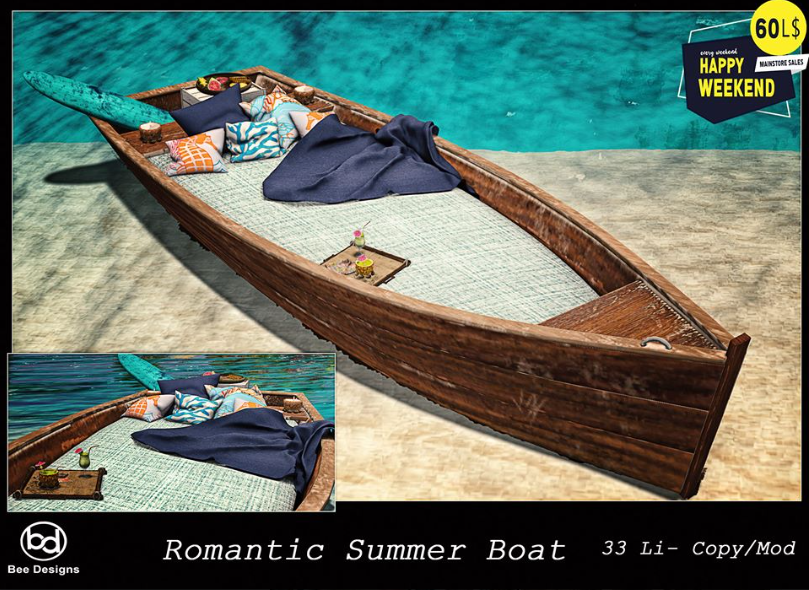 Bee Designs – Romantic Summer Boat and Beach Party set