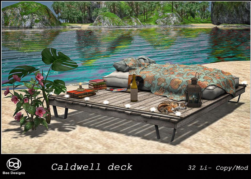 Bee Designs – Caldwell Deck, Coastal Sofa and Shabby Garden Set
