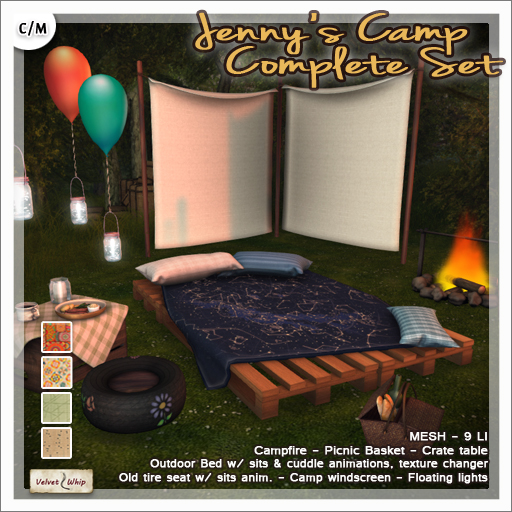 Velvet Whip – Jenny’s Camp