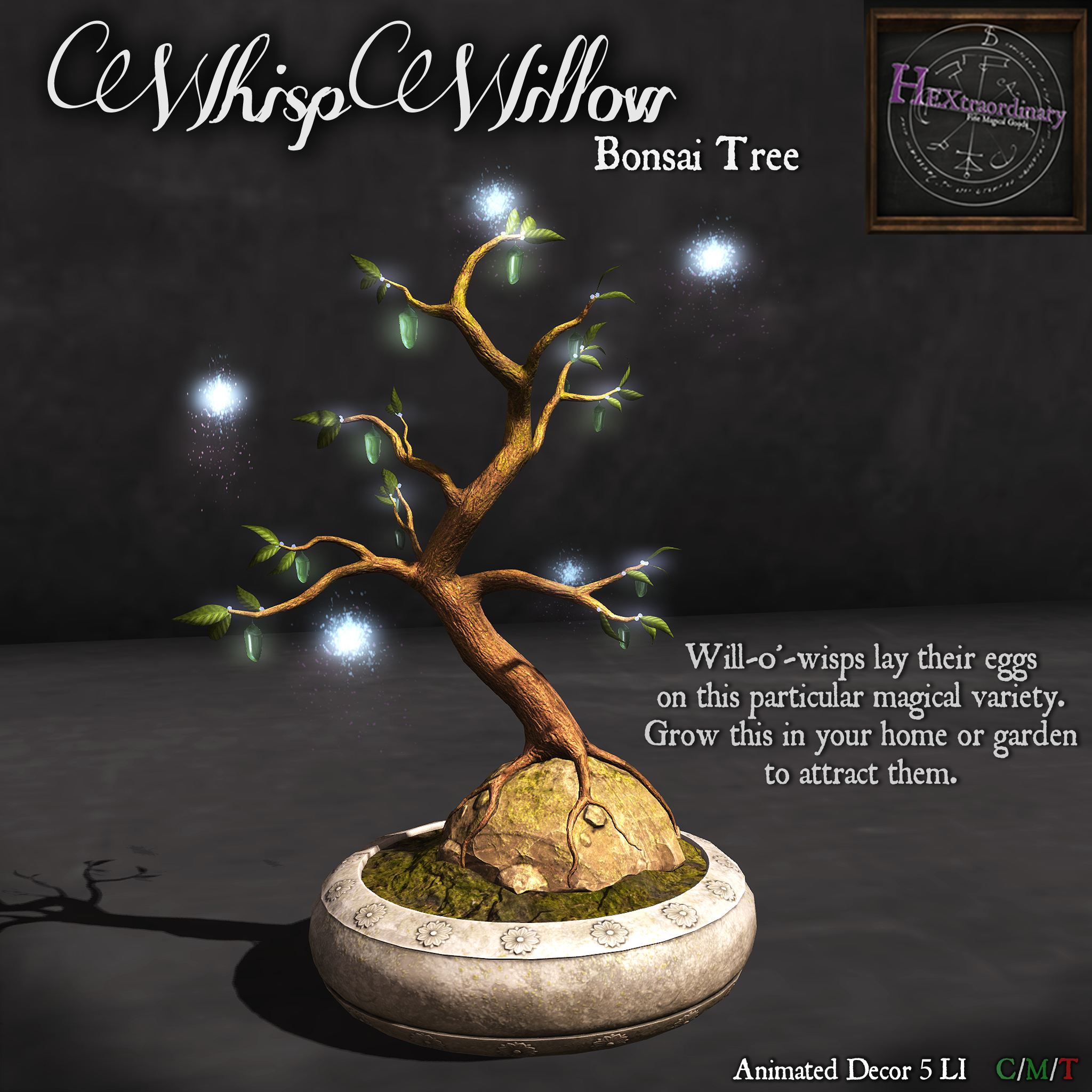 HEXtraordinary – Whisp Willow Bonsai Tree