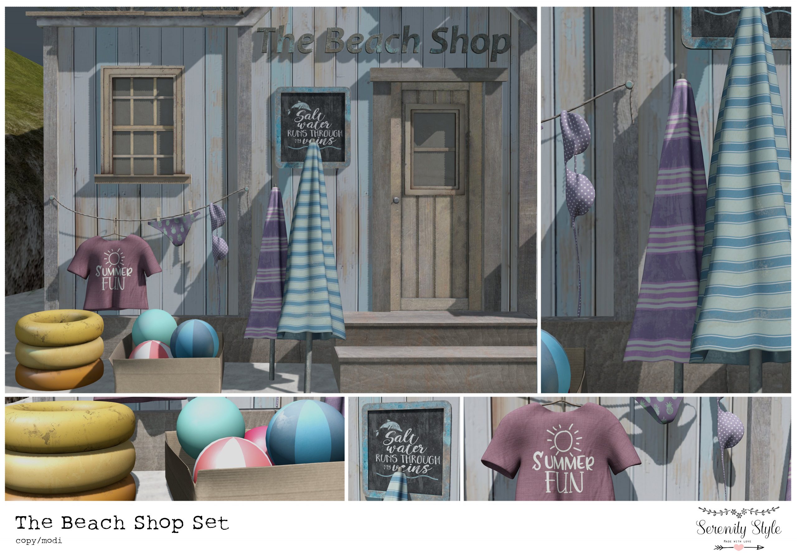 Serenity Style – The Beach Shop Set