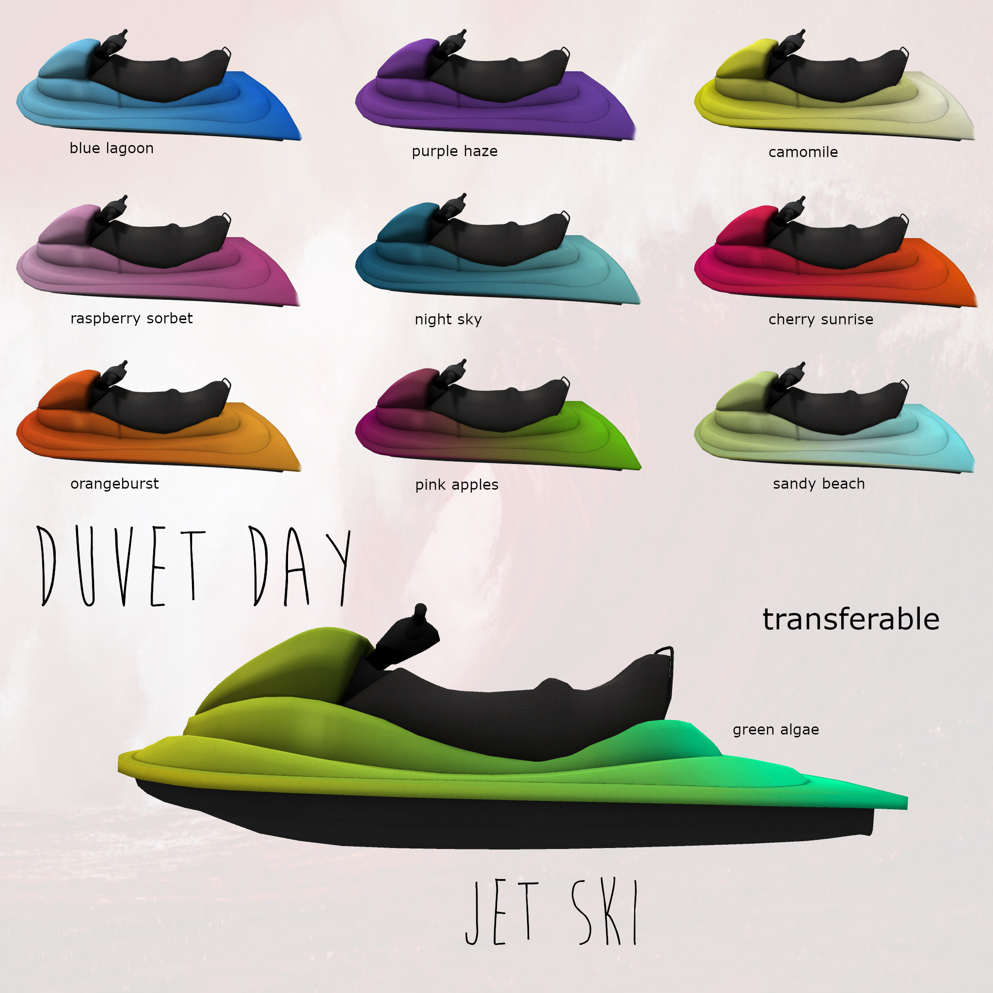 Duvet Day – Jet Ski