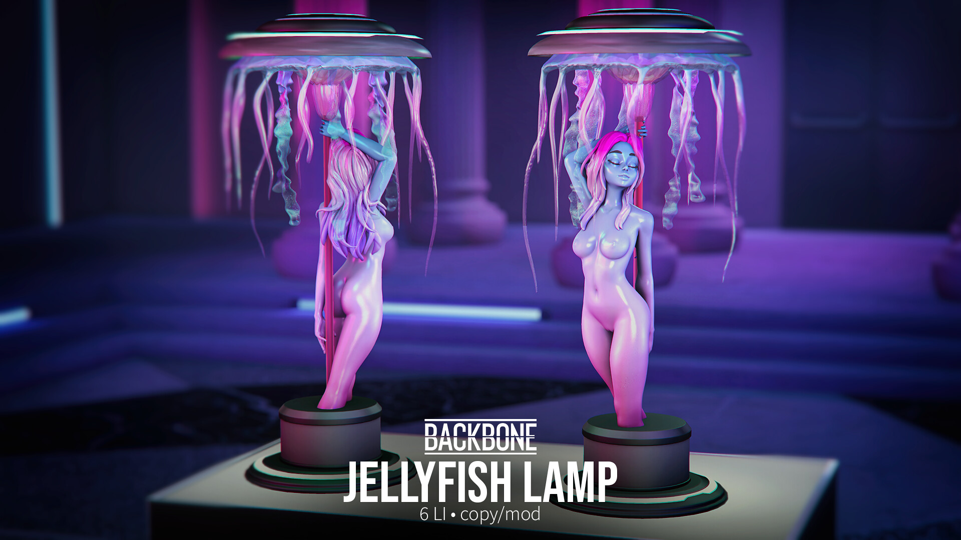 BackBone – Jellyfish Lamp
