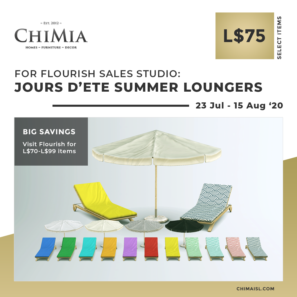 ChiMia – Jours D’ete Summer Loungers