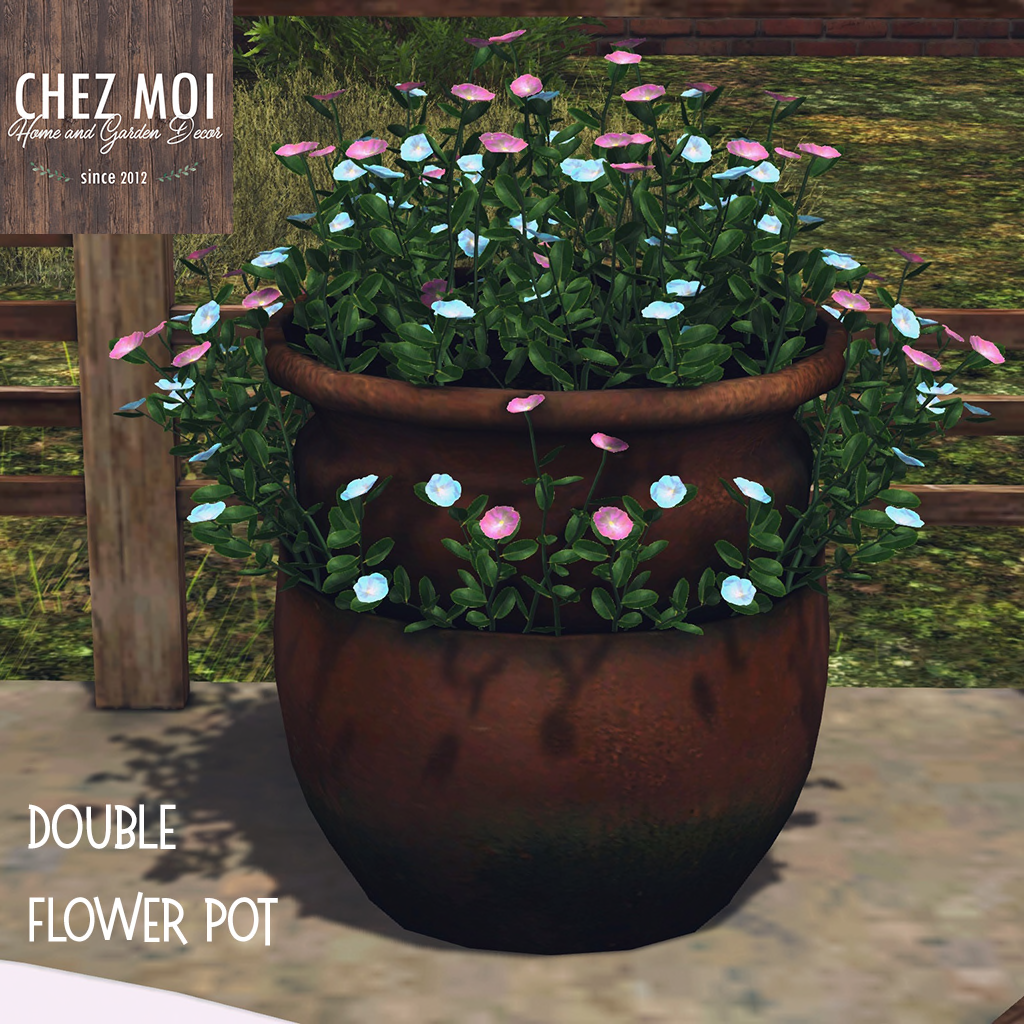 Chez Moi – Double Flower Pot