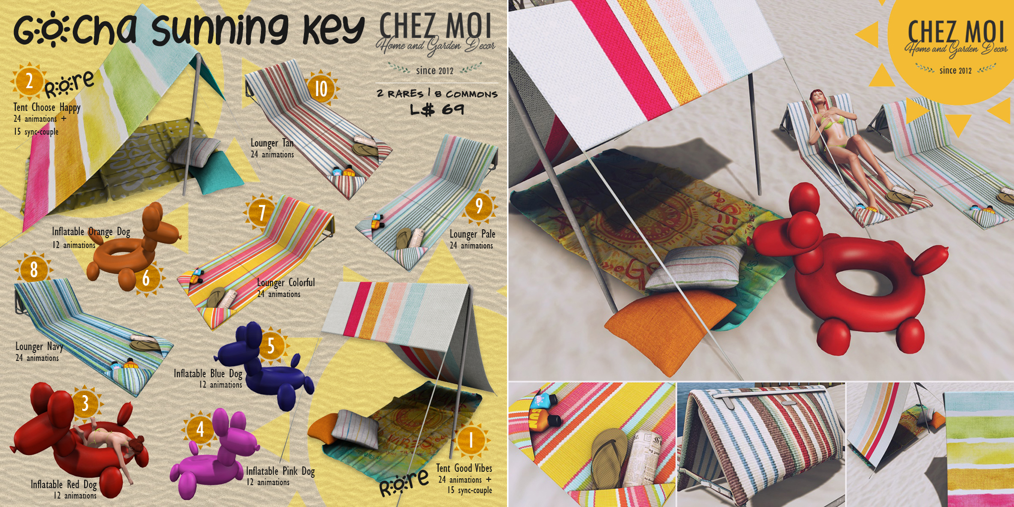 Chez Moi – Sunning Gacha